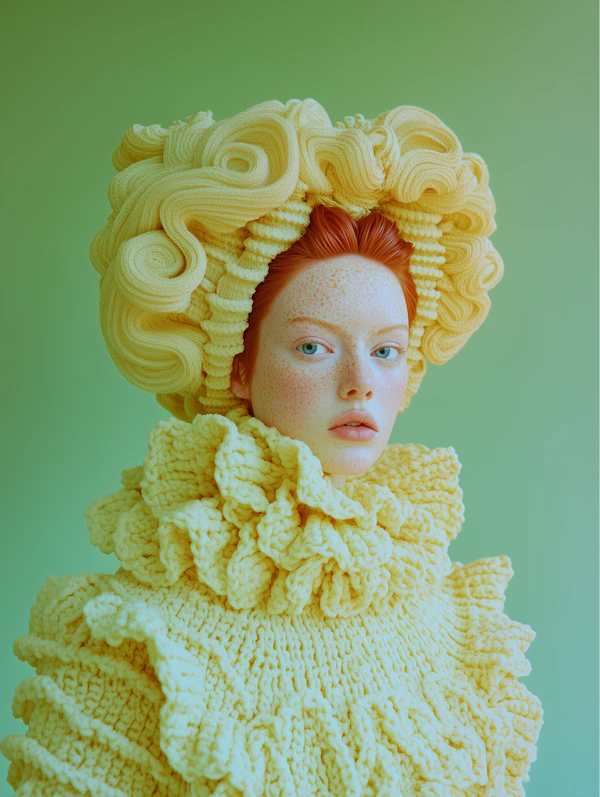 Portrait of Red-Haired Woman