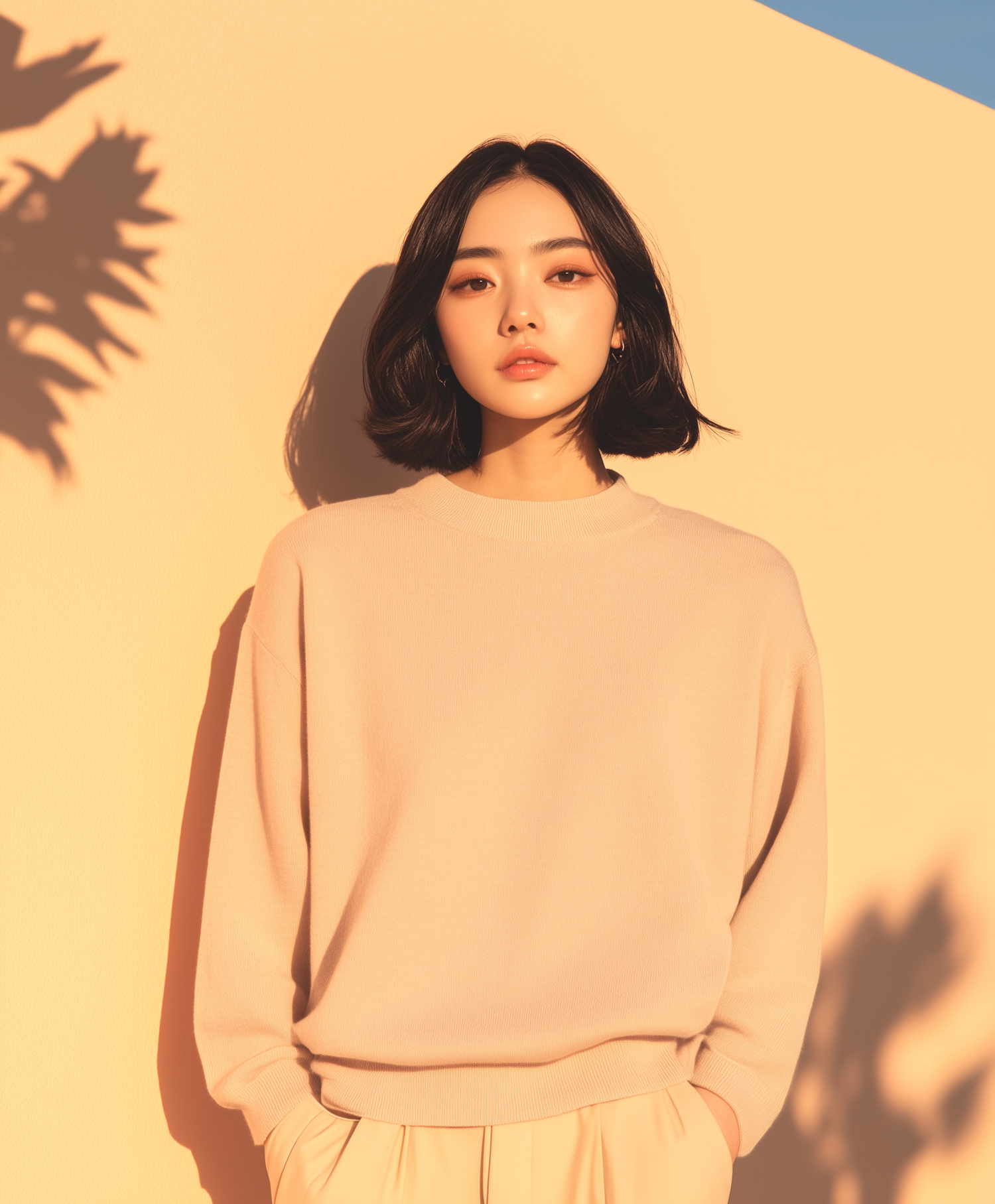 Serene Portrait of a Young Woman