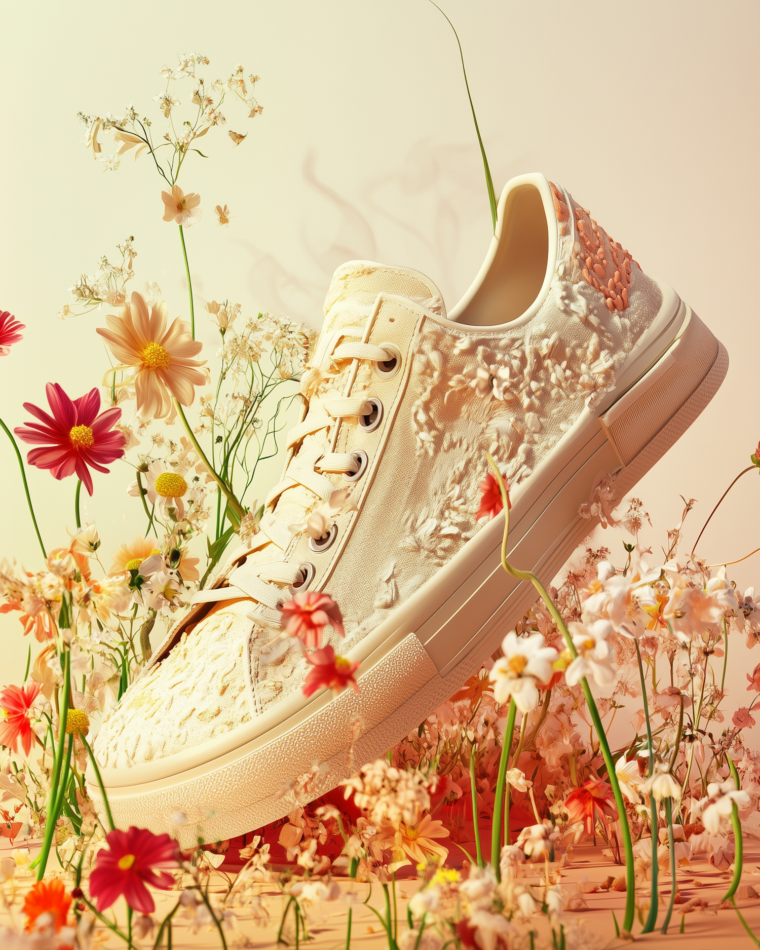 Floral Sneaker Harmony