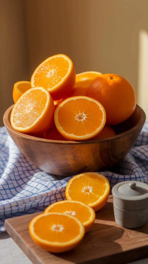 Rustic Orange Display
