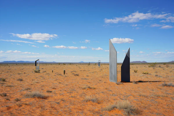 Desert Sculpture Scene