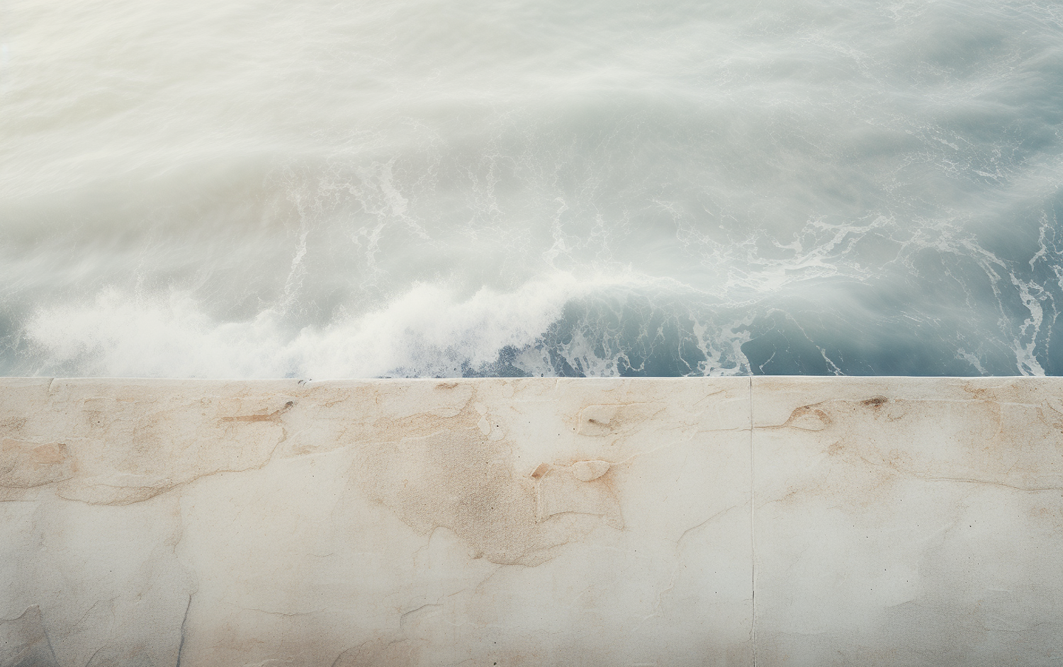 Serenity and Turbulence: A Coastal Contrast