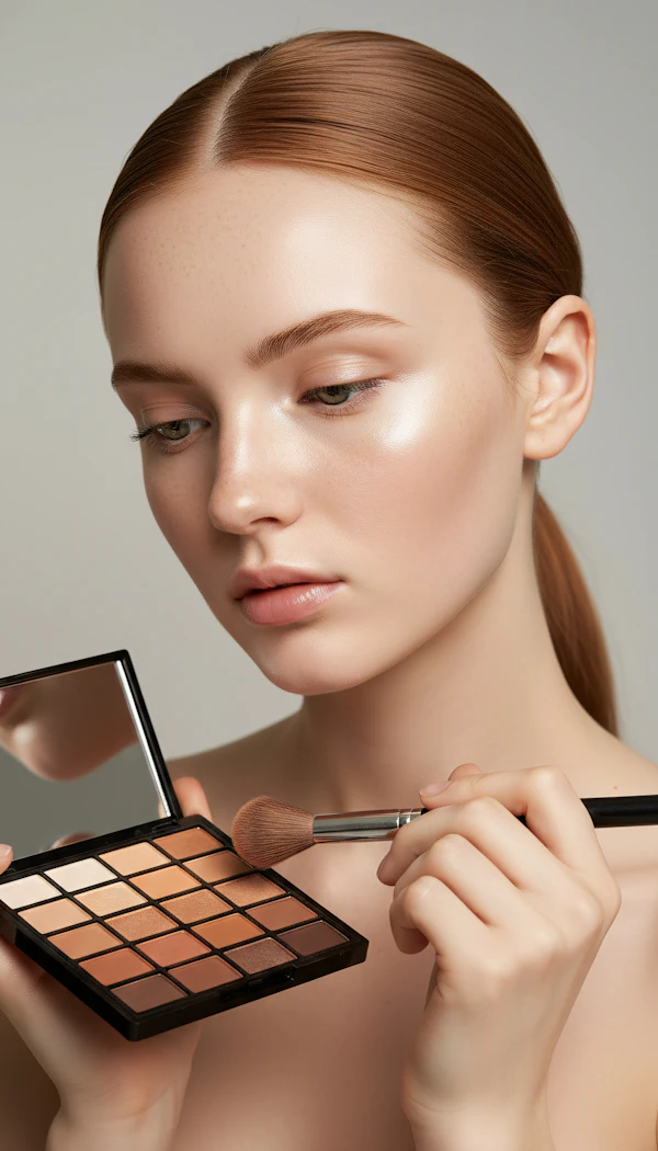 Makeup Application Scene