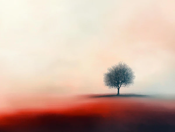 Solitary Tree Landscape