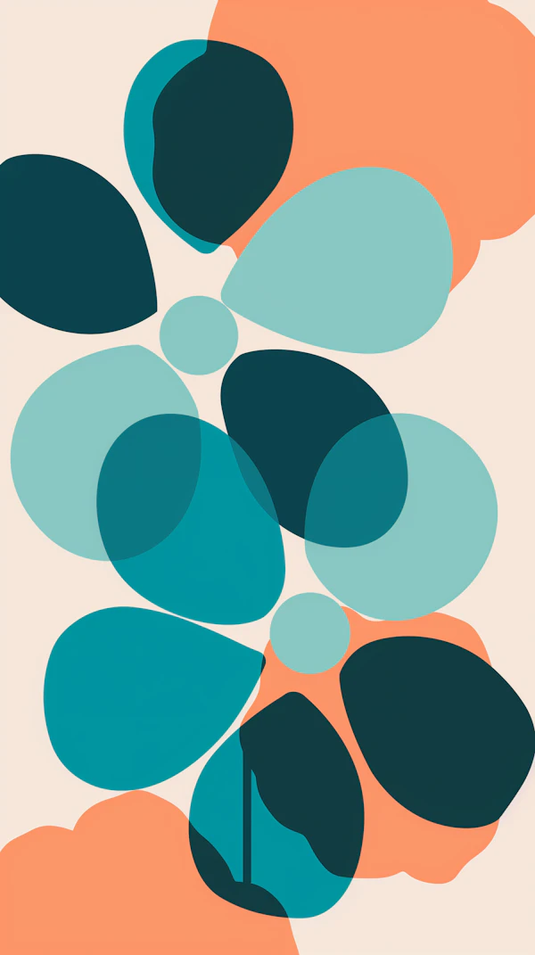 Abstract Floral Motif