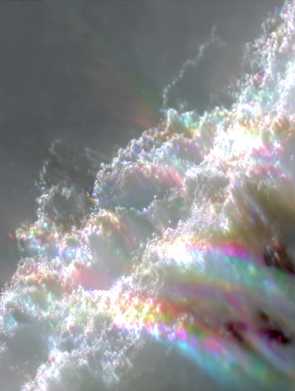 Iridescent Frost Texture
