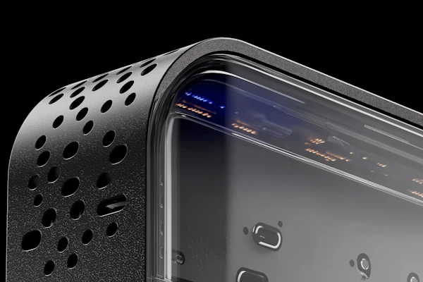 Futuristic Device Close-Up