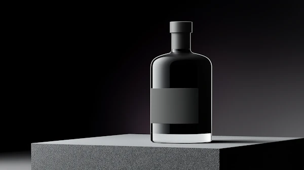 Elegant Glass Bottle