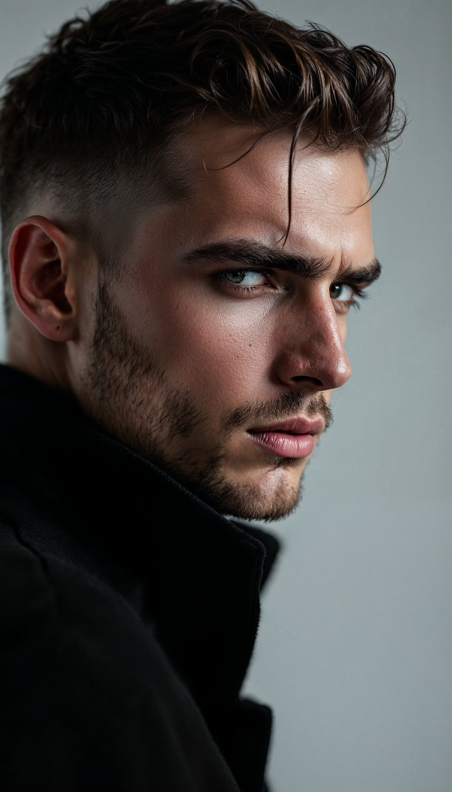 Close-up Portrait of a Man