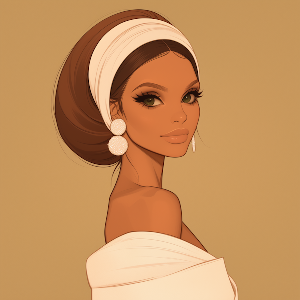 Stylized Woman Illustration