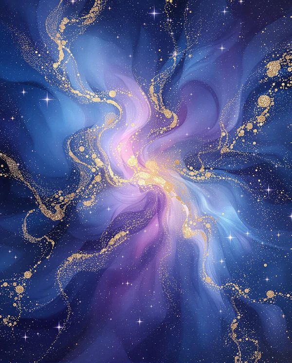 Ethereal Galaxy Art