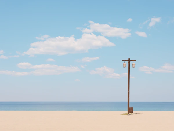 Serene Beach Scene