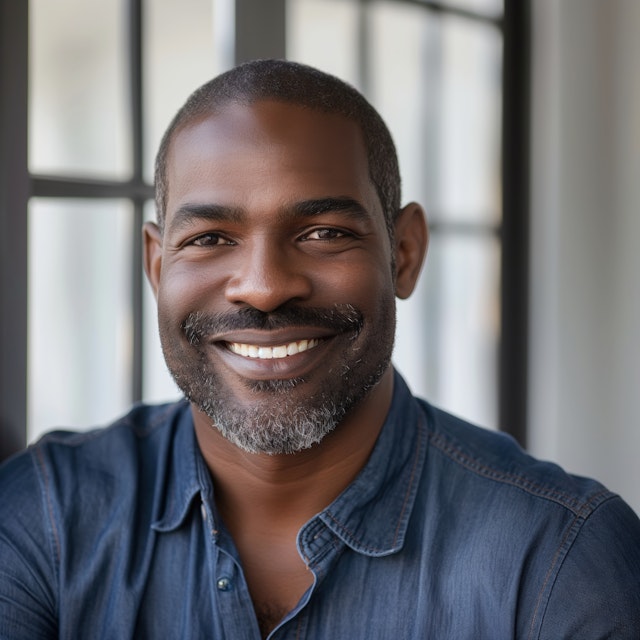 Portrait of a Smiling Man