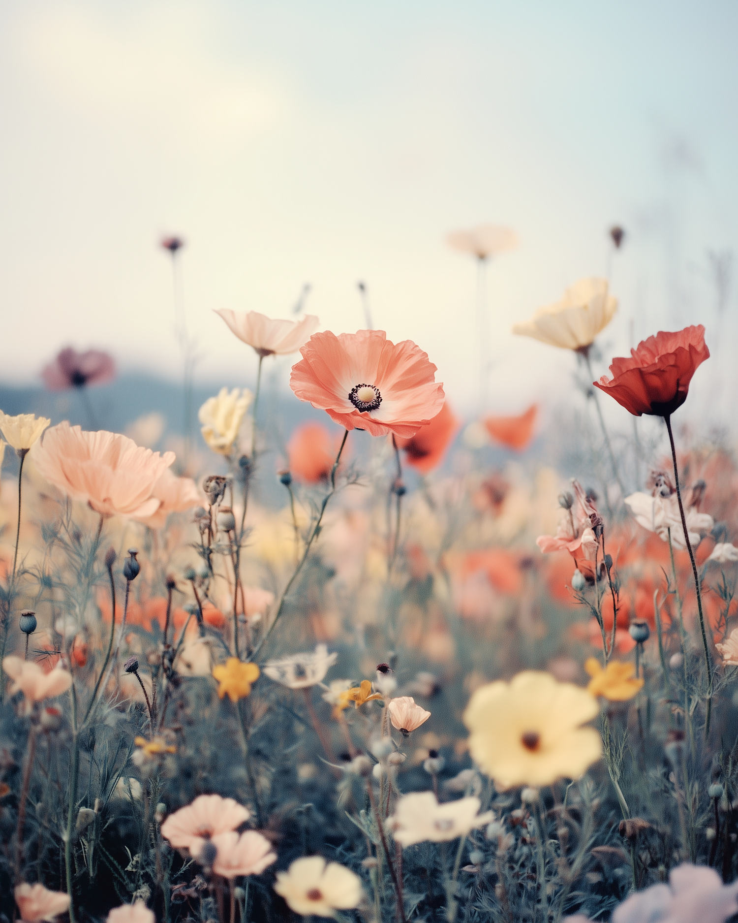 Serene Field of Wildflowers