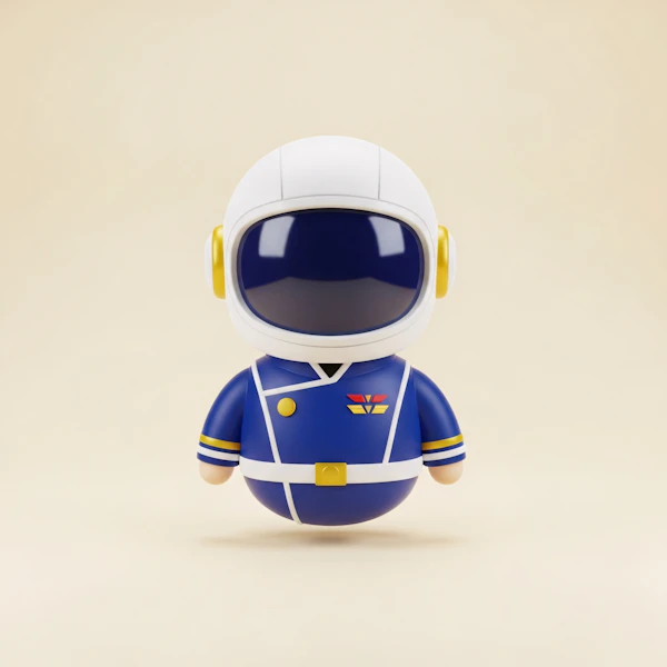 Stylized Astronaut