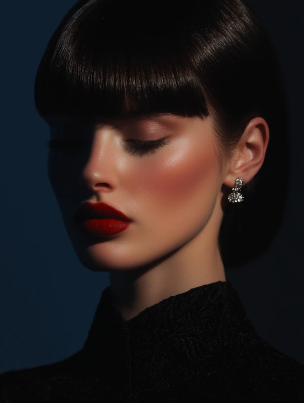 Elegant Brunette Beauty