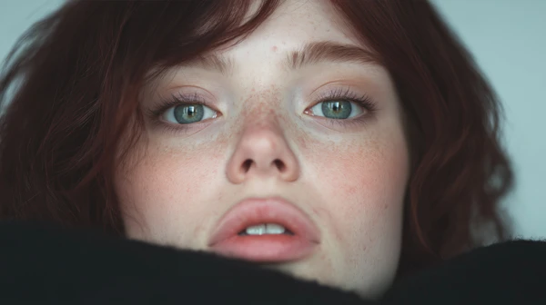 Freckled Portrait
