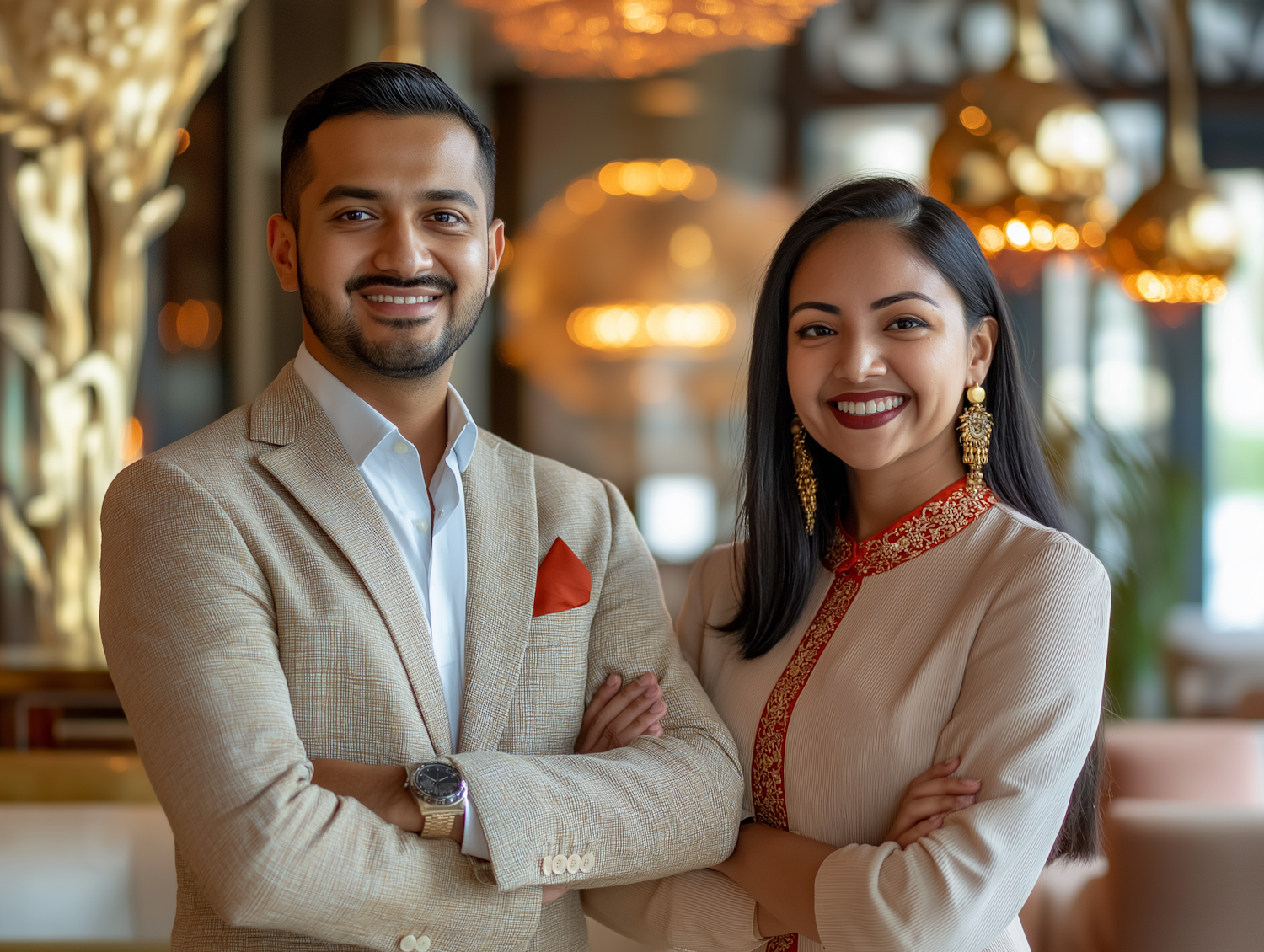 Elegant Couple Portrait