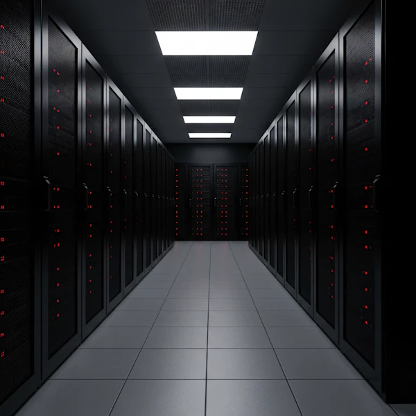 Futuristic Server Room