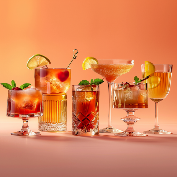 Elegant Cocktail Array