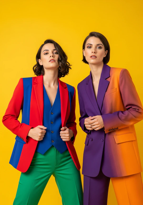 Vibrant Fashion Duo
