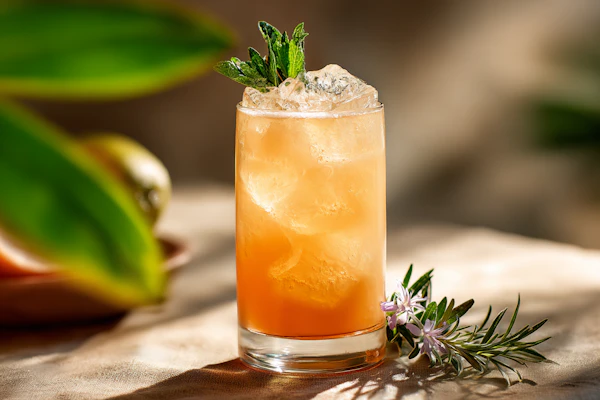 Refreshing Cocktail Scene
