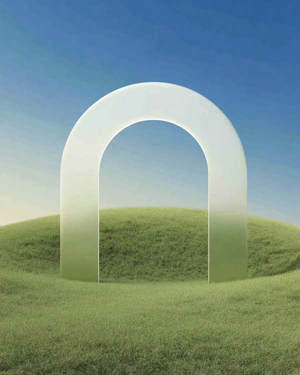 Surreal Arch Landscape