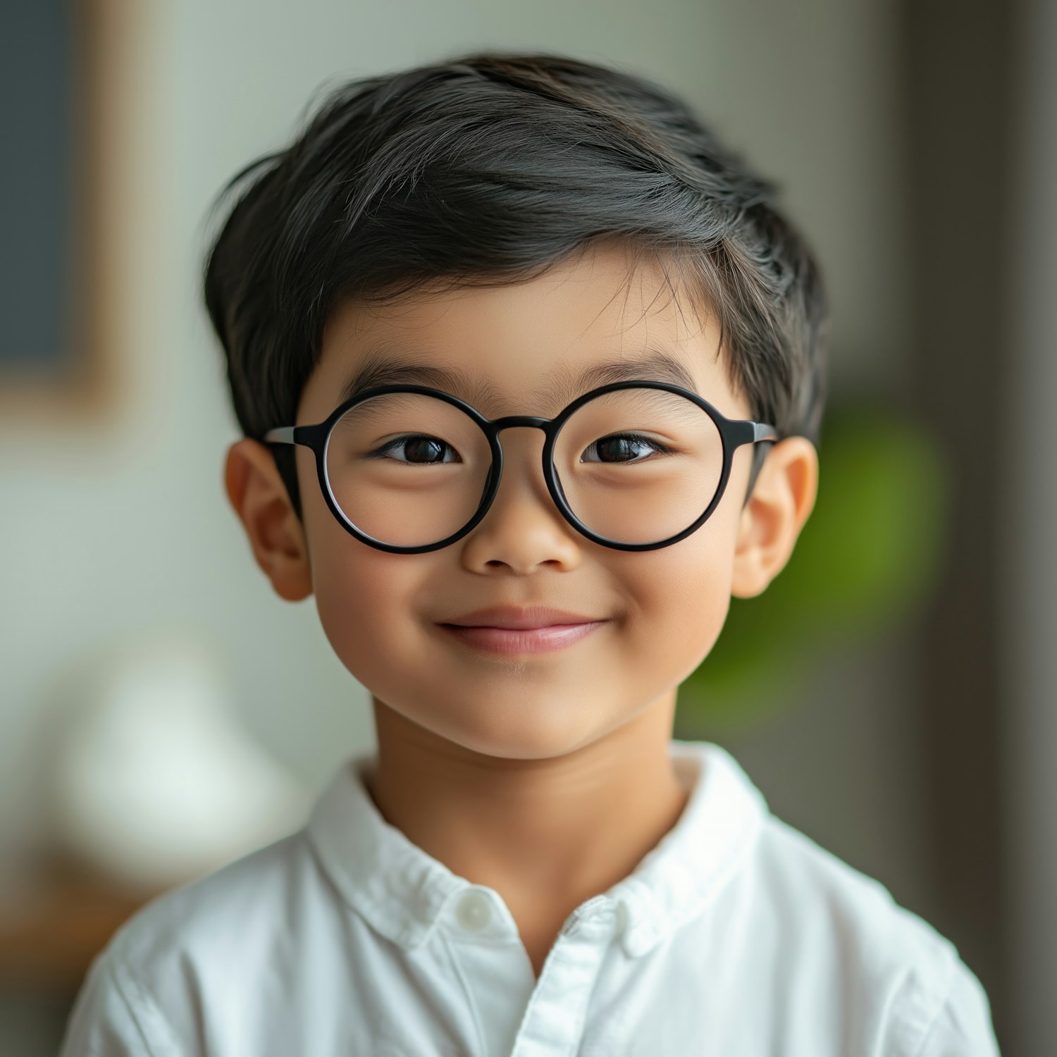 Cheerful Child Portrait