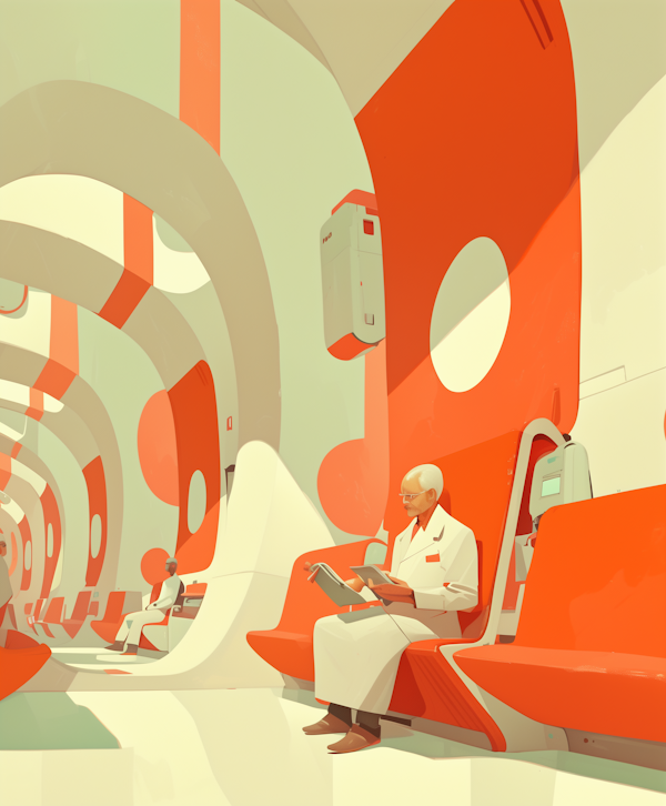 Futuristic Medical Facility