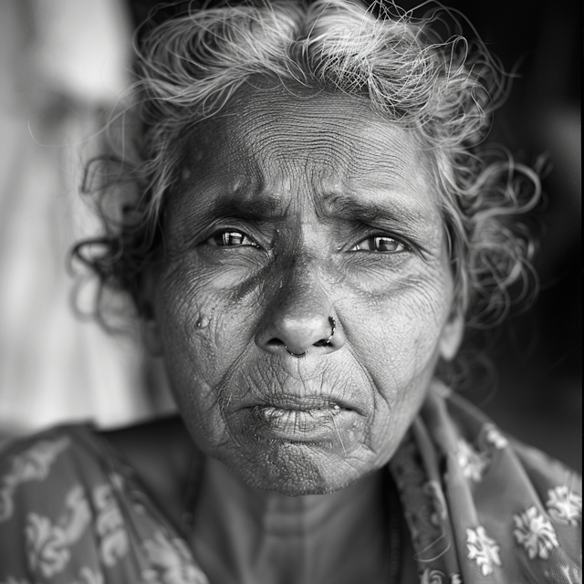 Elderly Woman Portrait