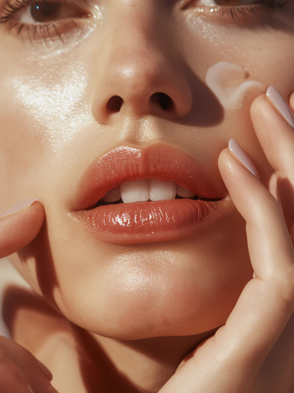 Radiant Face Close-Up