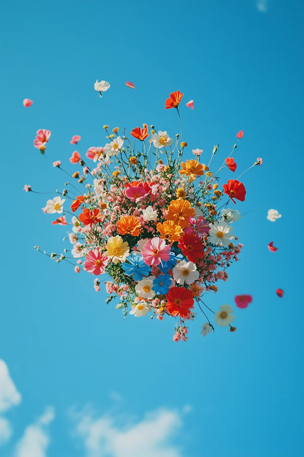 Floating Flower Bouquet