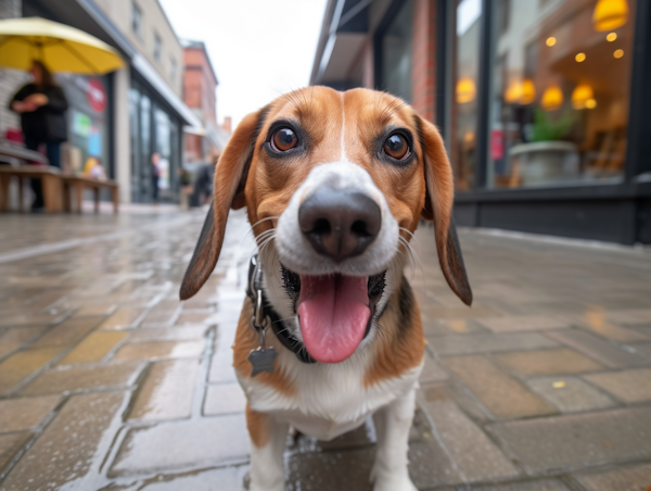 Urban Beagle Charm