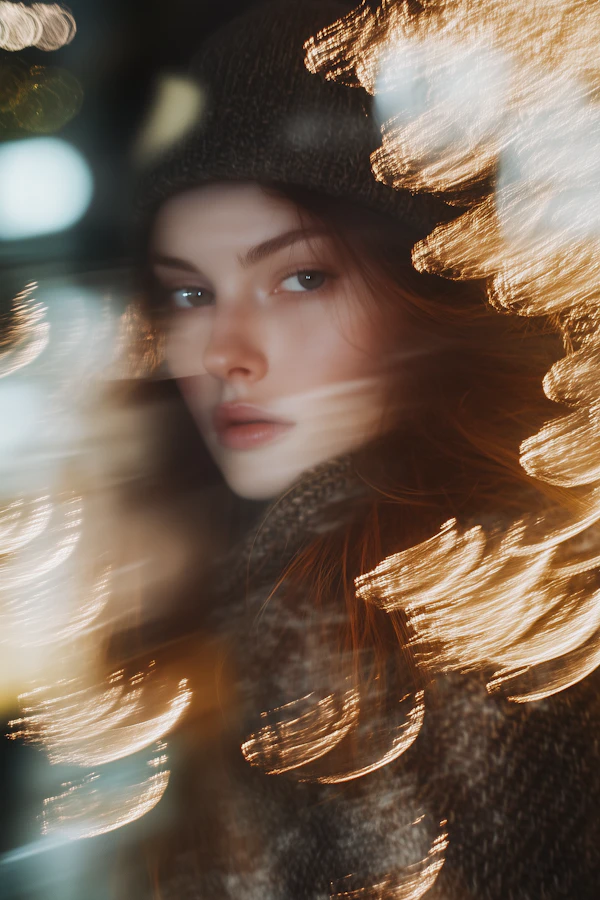 Serene Portrait of a Young Woman