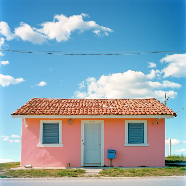 Charming Pink House