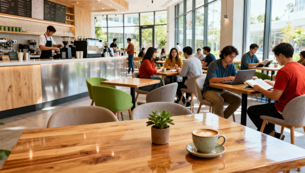 Cozy Café Interior