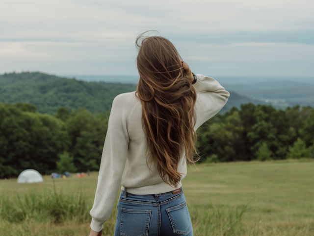 Woman in Nature