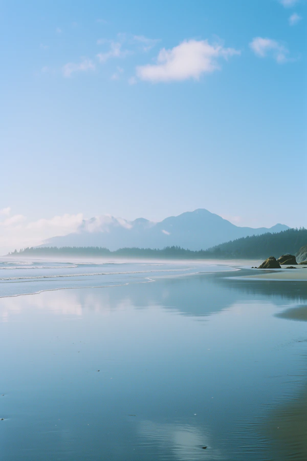 Serene Coastal Scene