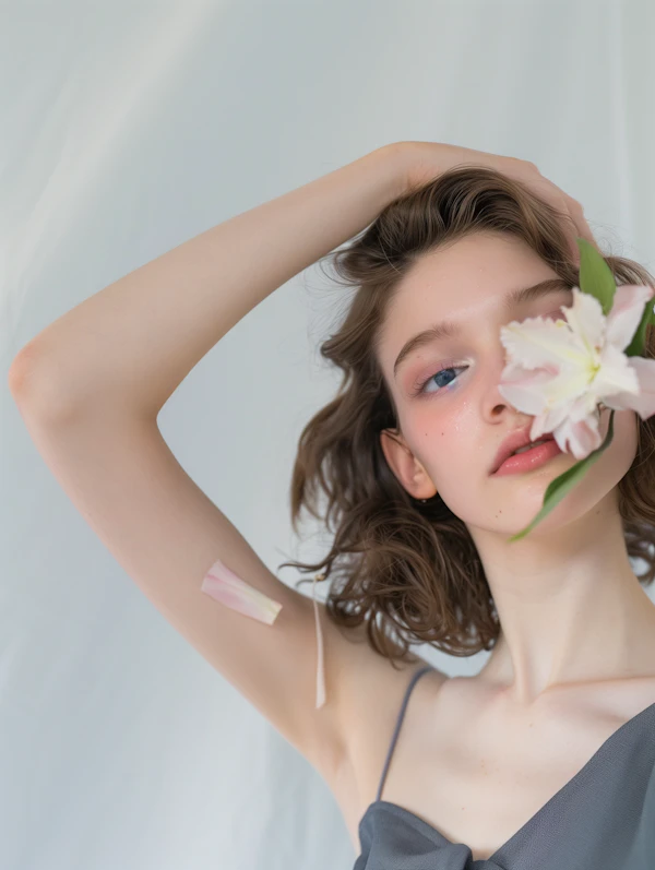 Ethereal Floral Portrait