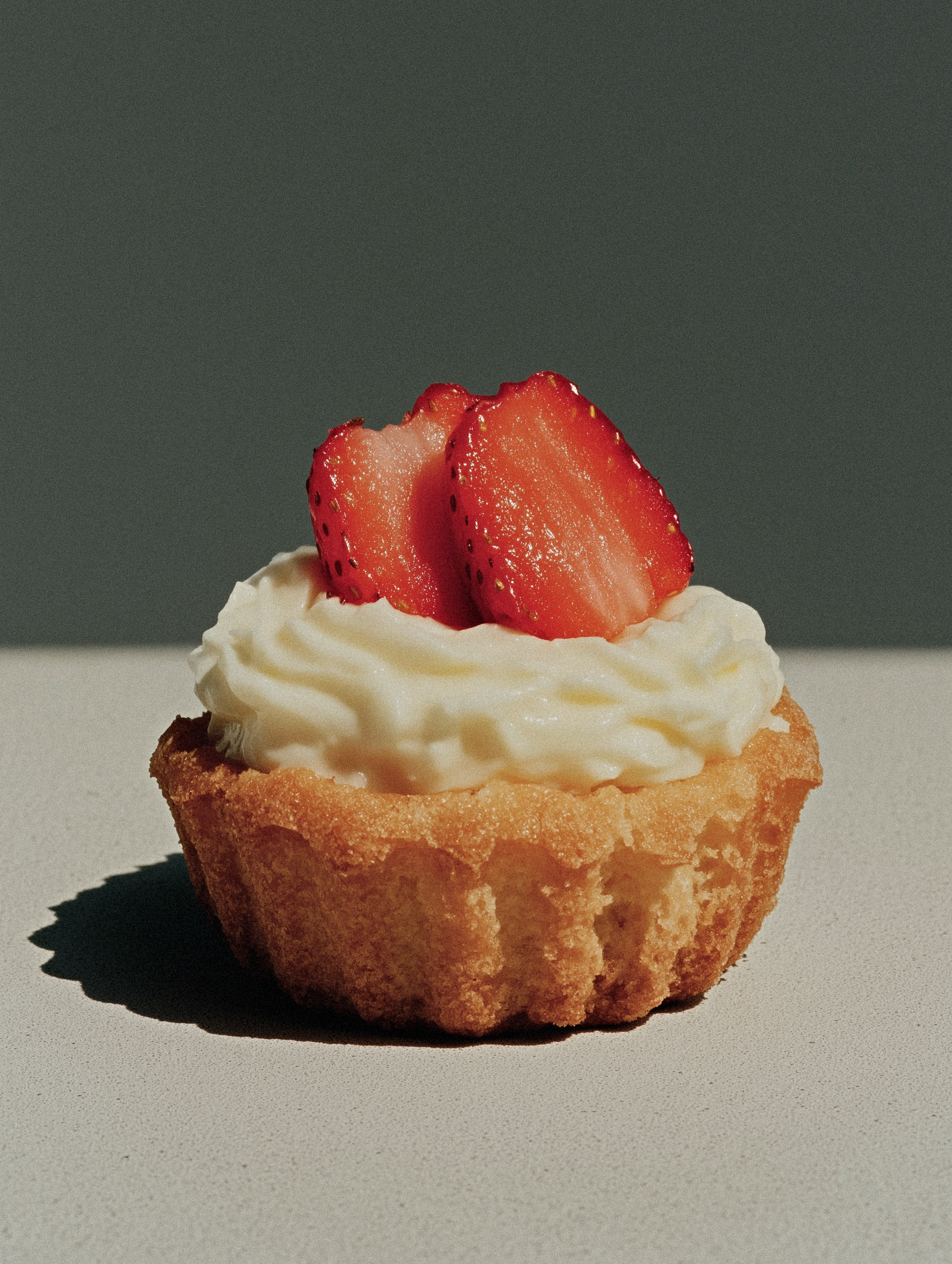 Strawberry Tart Close-Up
