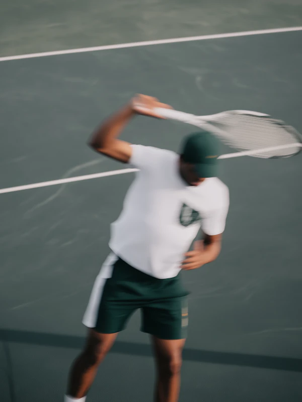 Tennis Action Shot