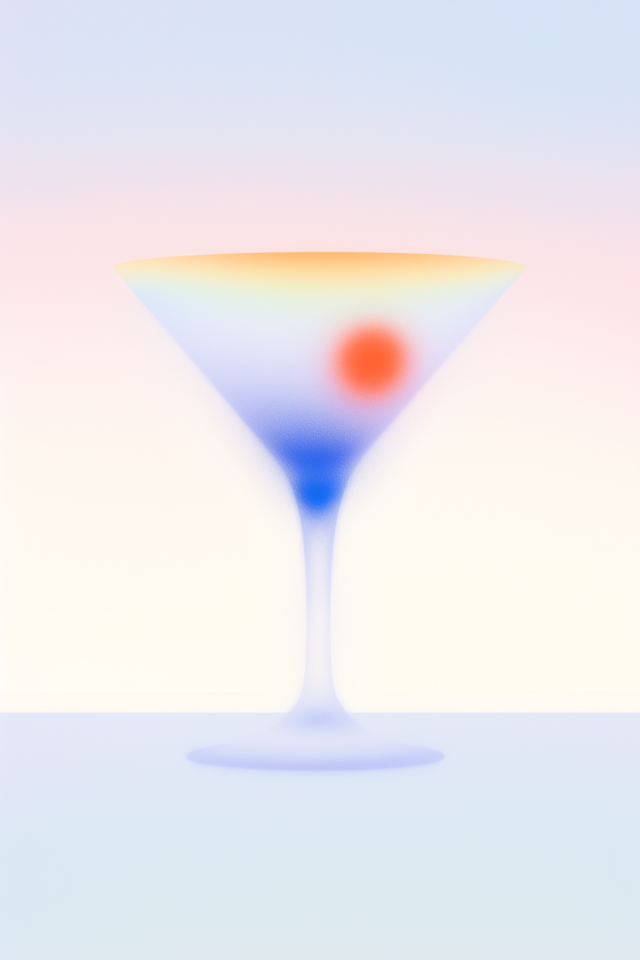 Ethereal Martini Glass