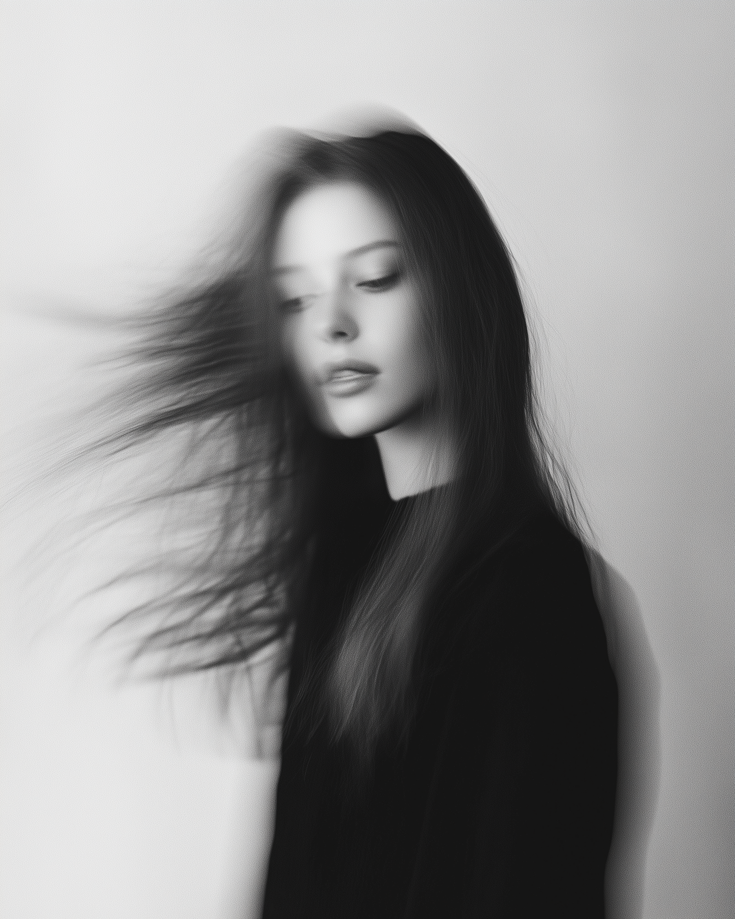 Blurred Portrait of a Woman