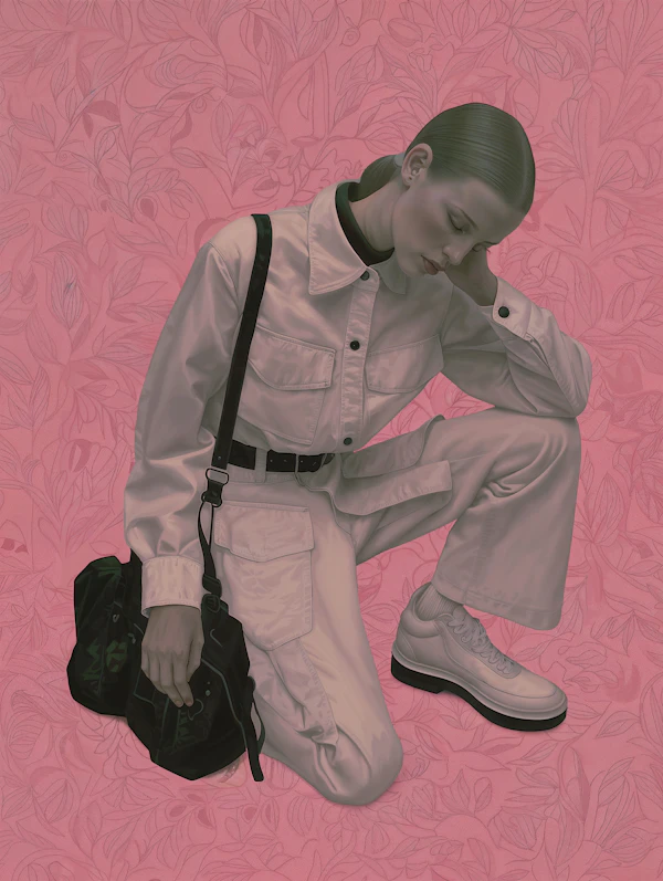 Stylized Woman Portrait