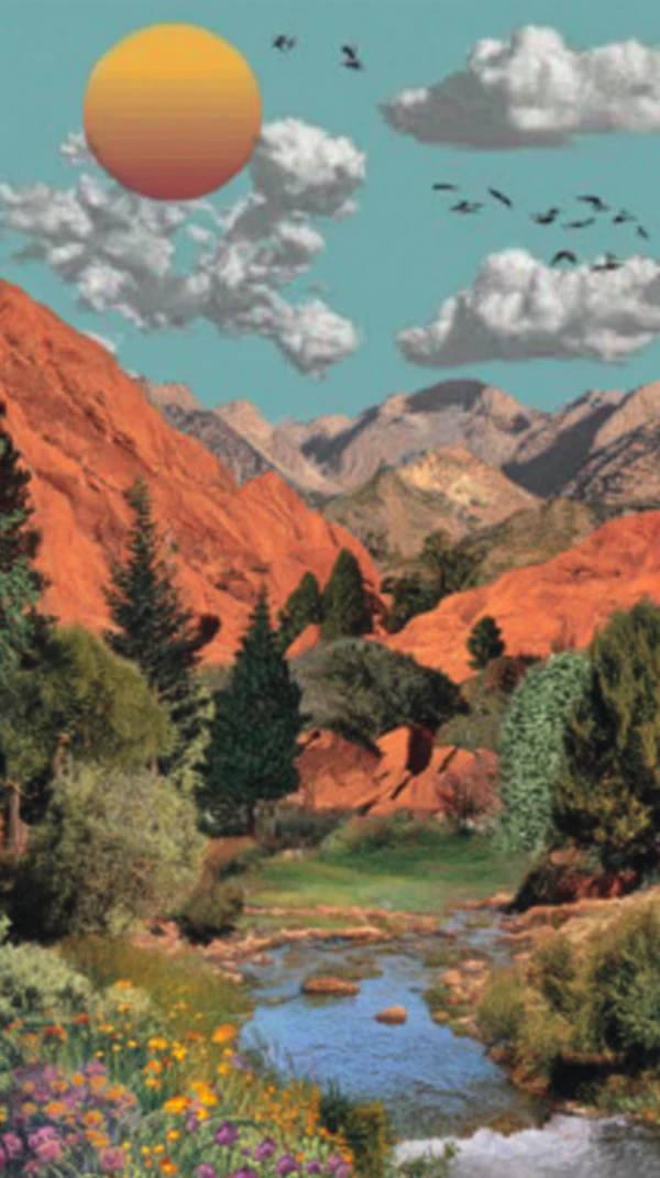 Serene Valley Landscape