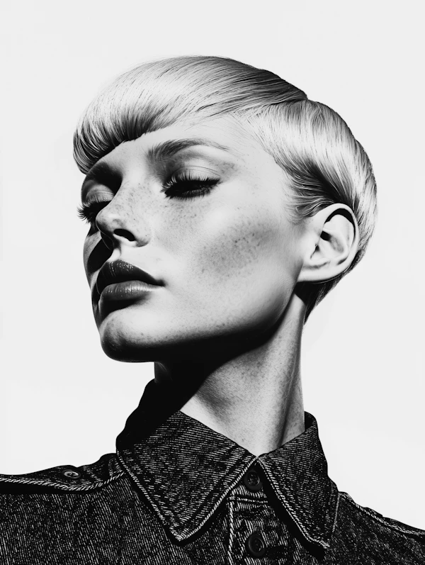 Platinum Blonde Portrait