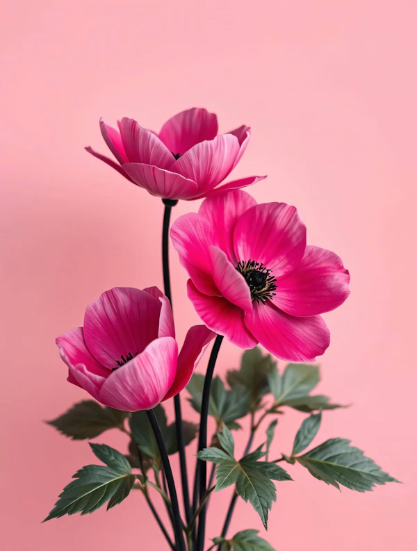Elegant Pink Flowers
