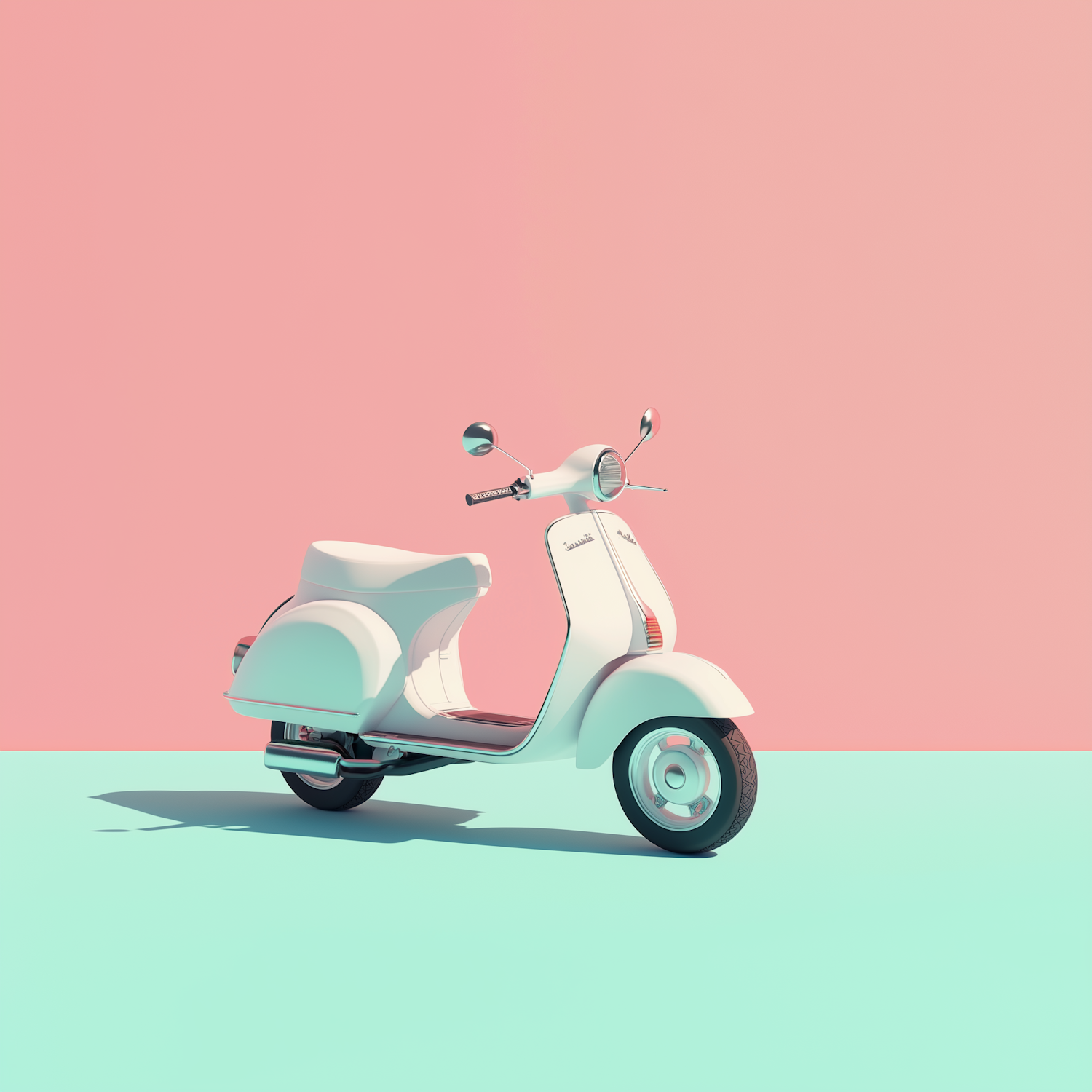 Classic Scooter in Pastel