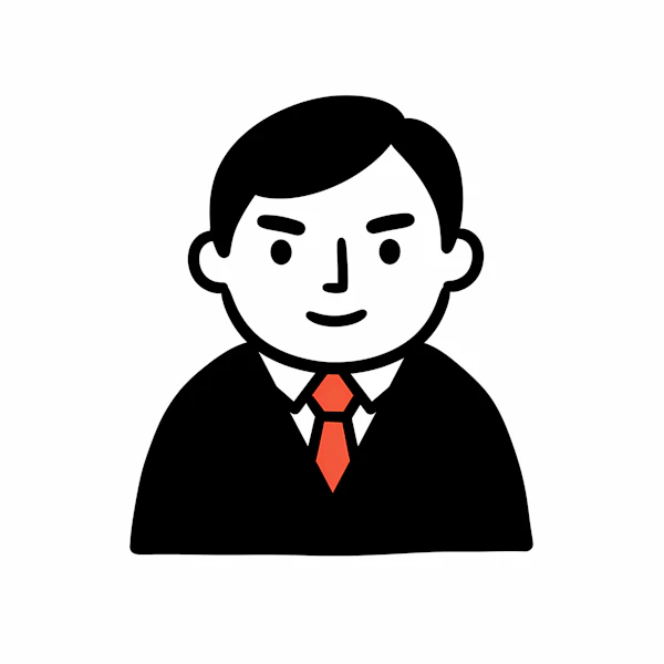 Minimalist Suit Portrait