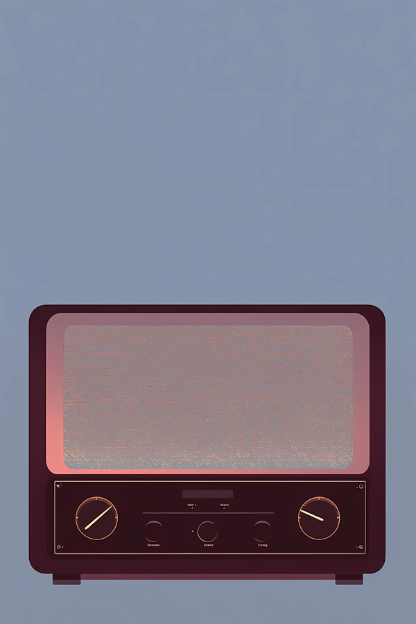 Retro TV Illustration